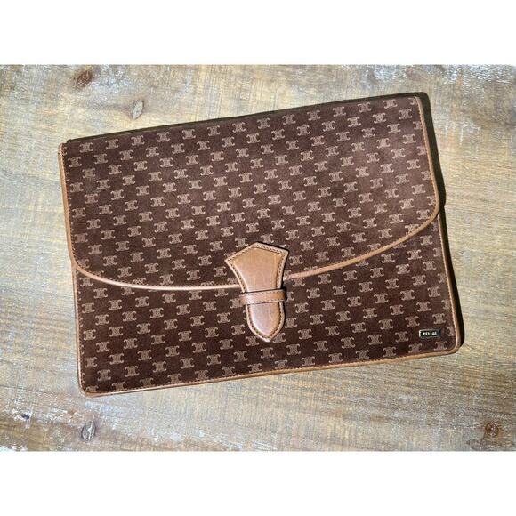 Celine Handbags - Vintage Celine Macadam Portfolio